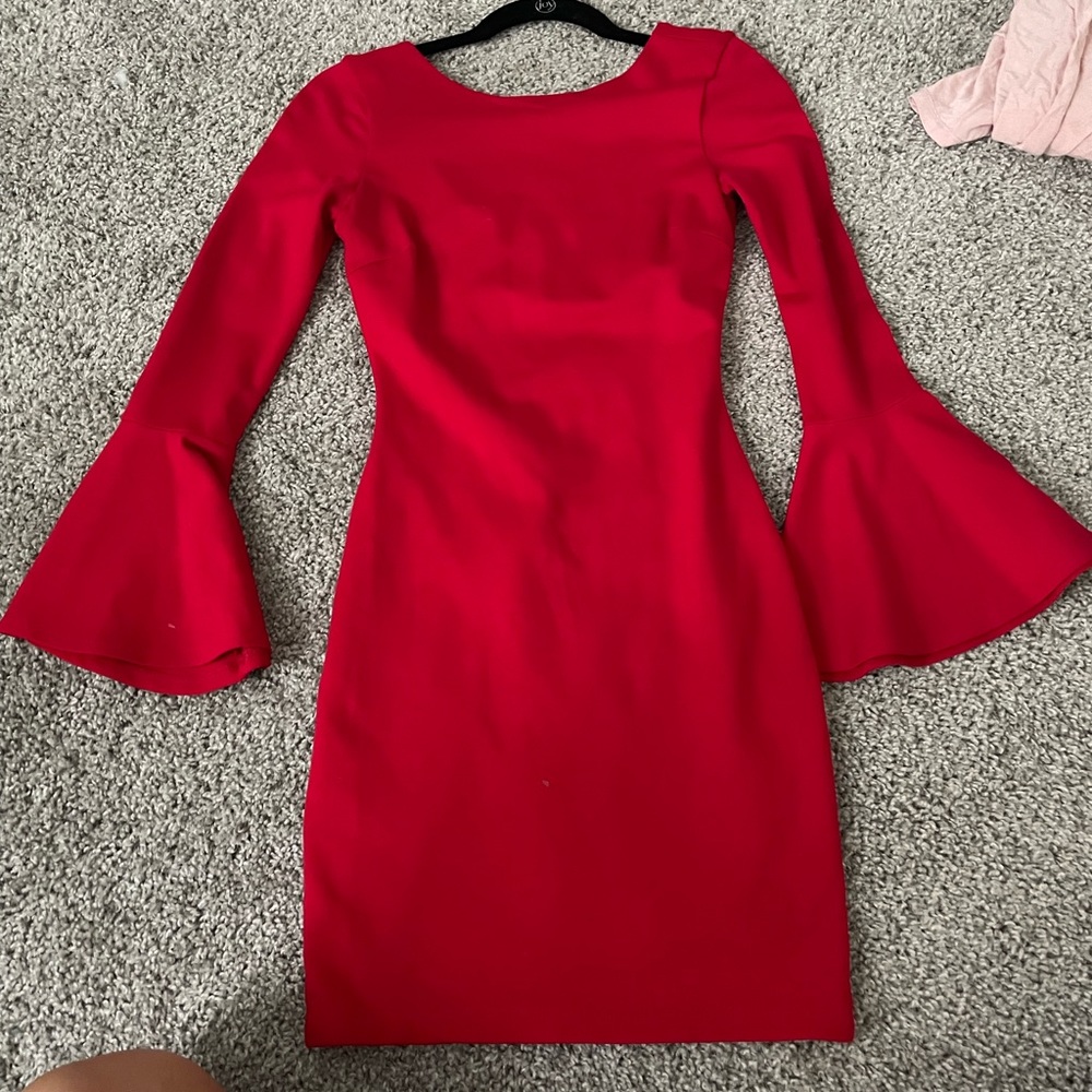 red lulus dress XS